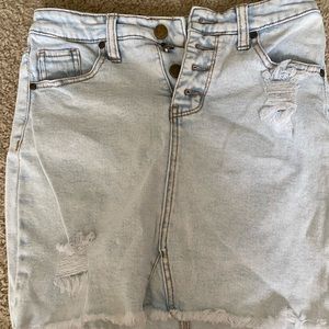 wonderly Jean skirt (2 FOR $15!!!)
